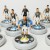 Subbuteo Andrew Table Soccer Juventus 2018-19 on WSB Professional bases 